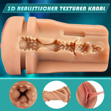 Laden Sie das Bild in den Galerie-Viewer, Elektrischer Masturbator Cup 10 Vibration mit 5 Saugmodi Sex Spielzeug für die Männer solo Sex Toys Masturbieren für Männer Taschenmuschi Penis Masturbatoren mit 3D Realistischer Vagina Pussy