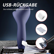 Laden Sie das Bild in den Galerie-Viewer, Finger Penis Trainer Vibrator mit 9 Vibrationsmodi,Eichelvibrator Eichel Stimulator Masturbatoren Mann Sexspielzeug für Männer Solo