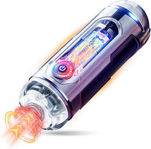 Laden Sie das Bild in den Galerie-Viewer, Automatischer Masturbatoren Penis Stroker Blowjob mit 10 Vibrations &amp; Saug und Heizmodi