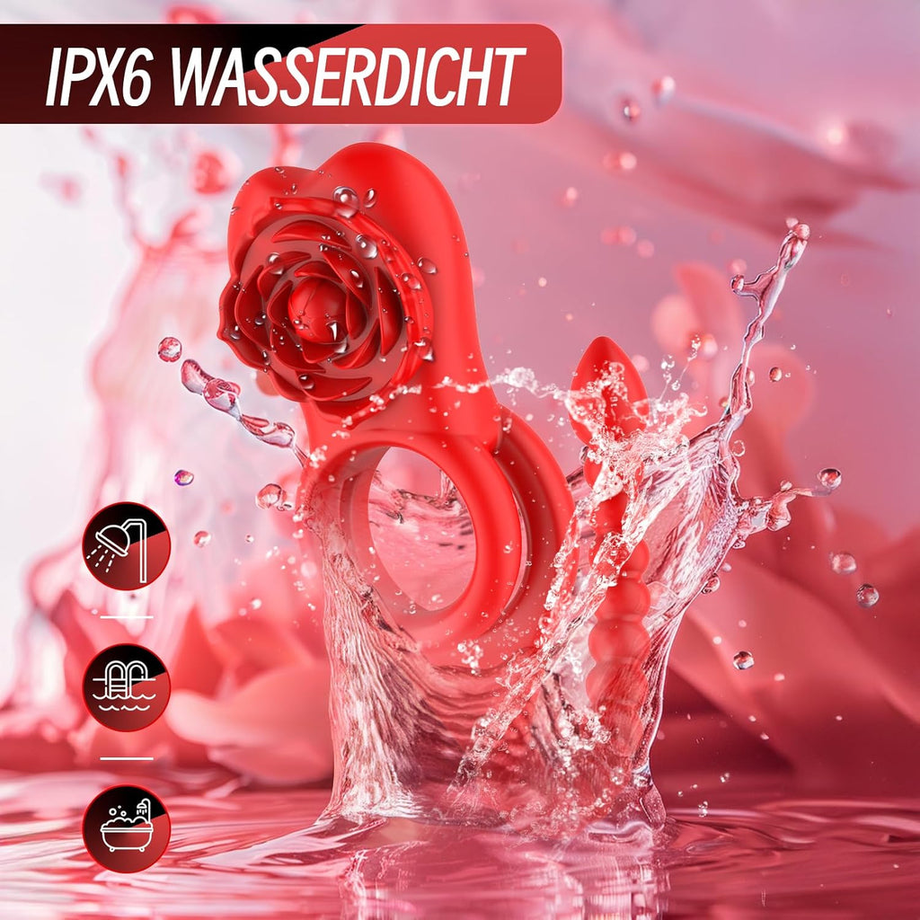 Analvibratoren für Mann Prostata Stimulation Männer mit Penisring Vibrationen Analplug für männer Sex Spielzeug für die Männer Anal Vibrator Anal dildo Anal Plug Buttplug für Paare Sexspielzeugs