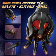 Laden Sie das Bild in den Galerie-Viewer, Masturbieren für Männer Penis Eichel Stimulator, Sex Spielzeug für die Männer Zunge Oralsex Masturbator 10 Modi, Vibratorensets Sexspielzeug für Männer Solo Paare Masturbatoren Taschenmuschi