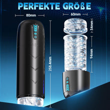Laden Sie das Bild in den Galerie-Viewer, Elektrischer Masturbator Cup, Masturbieren für Männer mit 7 Saugmodi 7 Rotationsmodi, Blowjob Taschenmuschi Penis Stimulator 3D Realistischer Vagina Pussy Sex Spielzeug für die Männer Sex Toys