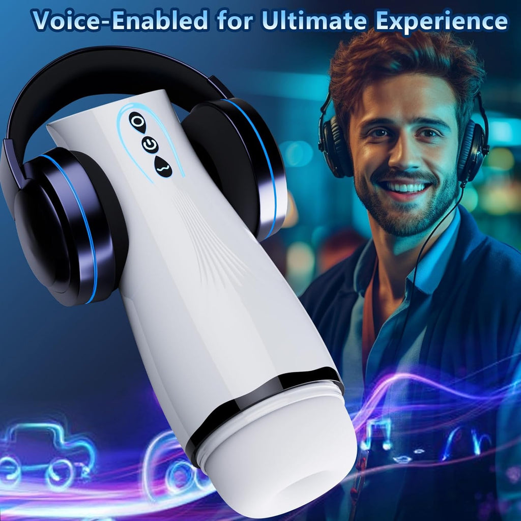 Elektrischer Masturbator Cup mit 10 Vibration & 10 Saugmodi, Sex Spielzeug für die Männer solo, Taschenmuschi Masturbieren für Männer Penis Masturbatoren, Sex Toys mit 3D Vagina Pussy