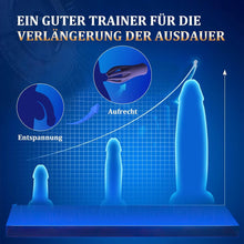 Laden Sie das Bild in den Galerie-Viewer, Elektrische Eichelvibrator,Penis-Vibrator im Griffdesign Mit 10 Vibrationsmodi Penistrainer Massagegerät,Elektrische Masturbator Cup Multiple Reize Sexspielzeug für Mann Silikon Männerpokal