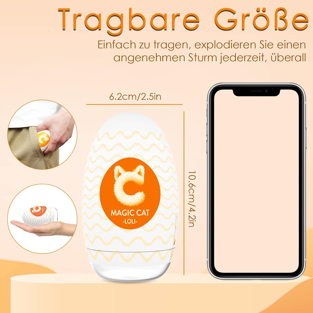 Naughty devil Masturbator Egg Taschenmuschi Realistisch Masturbieren für Männer Muschi Pussy Vagina Sex Toys Sex Spielzeug