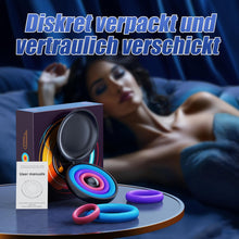 Laden Sie das Bild in den Galerie-Viewer, penisringe Wiederverwendbares Silikon -Bonbonfarben 3 verschiedene Größen penispumpe sex spielzeug für die paare penis ring sexspielzeug cockring penis sleeve sex spielzeug für die männer penishülle