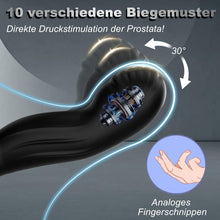Laden Sie das Bild in den Galerie-Viewer, Analvibratoren für Mann Vibratorensets für Männer, Prostata Stimulation Männer mit 10 Schnapp- und Vibrationsmodi Anal Vibrator Analplug für Männer Sex Spielzeug für die Männer Sex Toyset für Man