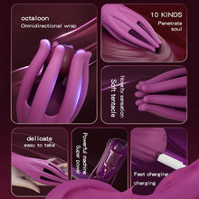 Laden Sie das Bild in den Galerie-Viewer, Elektrische Eichelvibrator,Penis-Vibrator im Griffdesign Mit 10 Vibrationsmodi Penistrainer Massagegerät,Elektrische Masturbator Cup Multiple Reize Sexspielzeug für Mann Silikon Männerpokal