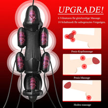Laden Sie das Bild in den Galerie-Viewer, Penishülle mit Masturbieren für Männer,Sexspielzeug für Männer solo,Penis Sleeve mit Vibrator,Penismanschetten,Sex Toyset Herren,Masturbator,Sex Spielzeug für die Männer (Ultimate)