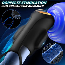 Laden Sie das Bild in den Galerie-Viewer, Eichel Stimulation Trainer,Sex Spielzeug für die Männer Zunge Oralsex Masturbator 9 Modi