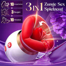 Laden Sie das Bild in den Galerie-Viewer, Sauger Vibration für Frauen 360°Rotierende Vibrator Sex Spielzeug für die Frau mit 3 Saugmodi 10 Zungenlecken Sexspielzeug für Klitoris Stimulator Erotik Sex Toys, Sex Spielzeug für die Paare mit APP