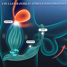 Laden Sie das Bild in den Galerie-Viewer, Analvibratoren für Mann Sex Spielzeug für die Männer, Prostata Stimulation Männer Vibrator mit 9 Vibrationsmodi, Sex Spielzeug für Paare Anal Plug Frauen Buttplug Sexspielzeugs