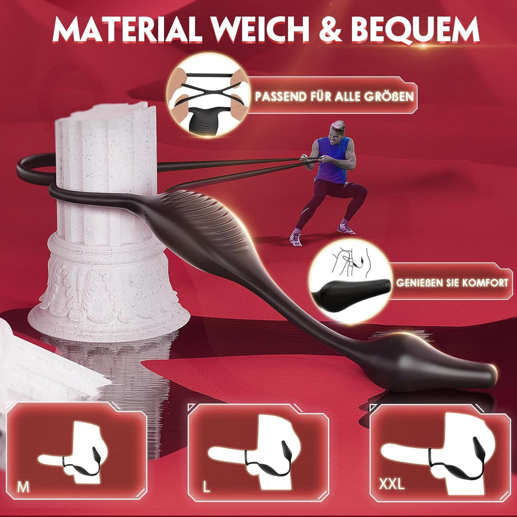 Sex Spielzeug für die Paare 7 Vibrationsmodi Cockring Massagegerät Sex Toy