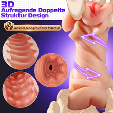 Laden Sie das Bild in den Galerie-Viewer, Masturbator Sweetdira Masturbieren für Männer, Realistisch Masturbatoren Vagina Anal Sex Spielzeug für die Männer Taschenmuschi 10 Vibrationen, Vibratorensets für Männer Sexspielzeug Solo, Sex Toy