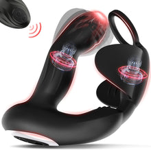 Laden Sie das Bild in den Galerie-Viewer, Analvibratoren für Mann Vibratorensets für Männer, Prostata Stimulation Männer mit 10 Schnapp- und Vibrationsmodi Anal Vibrator Analplug für Männer Sex Spielzeug für die Männer Sex Toyset für Man