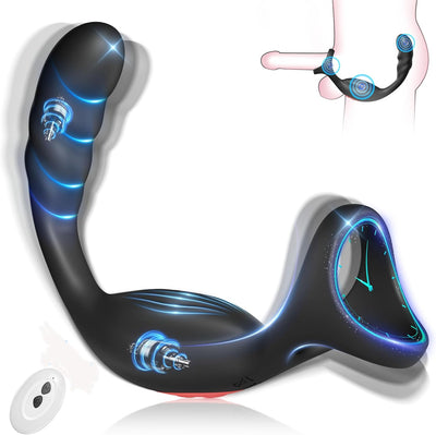 nal Vibrator Prostata Stimulation Männer mit Penisring Sex Spielzeug für die Männer Anal Dildo Analplug Analvibratoren für Mann Anal Plug Vibratorensets für Männer mit 9 Vibrationsmodi Sex Toys