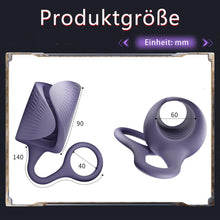 Laden Sie das Bild in den Galerie-Viewer, Elektrischer Masturbator Penistrainer Vibrator 10 Vibrationen Einstellbare Größe Automatische Masturbator Cup Penisring Masturbatoren Mann Männer Eichel Stimulator Silikon Sexspielzeug Männer
