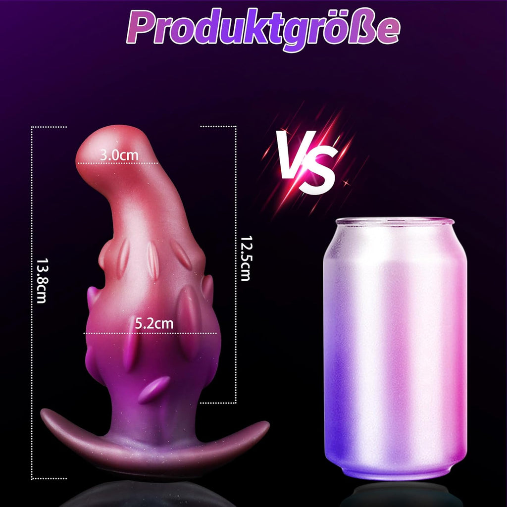 Analplug für Frauen und Männer, Einzigartiger Analplug für einfaches Einführen, Anker Design, jederzeit und überall tragbar