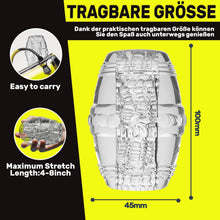 Laden Sie das Bild in den Galerie-Viewer, Masturbator Taschenmuschi Sex spielzeug für die Männer,Realistischer 3D Masturbation Erotik Manuelle Cup Masturbatoren Eichel Stimulation Pocket Pussy Blowjob Penis Sex Toyset für Man Solo