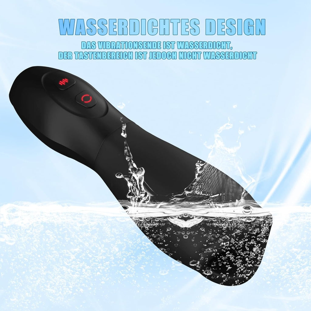 NEU Penis Vibrator Eichelvibrator mit 10 Vibrations und 5 Rotations, Elektrischer Masturbator Cup Masturbatoren Penistrainer Eichel Stimulator Mann Masturbieren SexSpielzeug für Männer