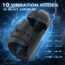 Laden Sie das Bild in den Galerie-Viewer, Silicone Electric Trainer Vibrator Adjustable Size with 10 Vibration Modes Male Glans Training Stimulator Masturbation Cup Adult Sex Toy for Men Couples