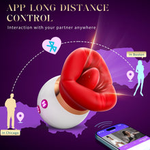 Laden Sie das Bild in den Galerie-Viewer, Sauger Vibration für Frauen 360°Rotierende Vibrator Sex Spielzeug für die Frau mit 3 Saugmodi 10 Zungenlecken Sexspielzeug für Klitoris Stimulator Erotik Sex Toys, Sex Spielzeug für die Paare mit APP