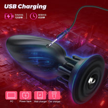 Laden Sie das Bild in den Galerie-Viewer, Analvibratoren für Man, Prostata Stimulation Männer Analplug Sex Spielzeug für die Männer mit 10 Vibrationen und 10 Rotationsmodi Fernbedienung Anal Plug Dildo für Paare Buttplug Sexspielzeug