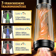 Laden Sie das Bild in den Galerie-Viewer, Penispumpe Sex Spielzeug für die Männer - Penis Pumpe Masturbator Erotisches Sexspielzeug, Men solo Penies.verlangerung Vibratorensets Blowjob Toy, Vakuumpumpe Vagina sucking Masturbatoren Elektrisch