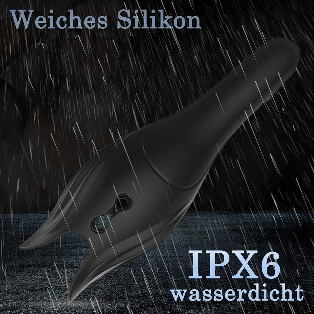 BDSMYEE Elektrischer Masturbator Cup, Eichel Stimulator Penis Training Vibrator mit 10 Vibrationsmodi, Masturbieren Blowjob Cup Sex Spielzeug für Männer, Der Vibrator mit der Vibrationszunge