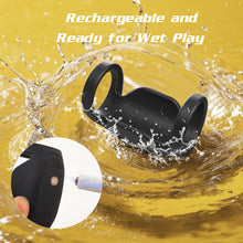 Laden Sie das Bild in den Galerie-Viewer, 2 IN 1 Elektrischer Penistrainer Vibrator Masturbator mit 10 Kraftvollen Vibrationsmodi