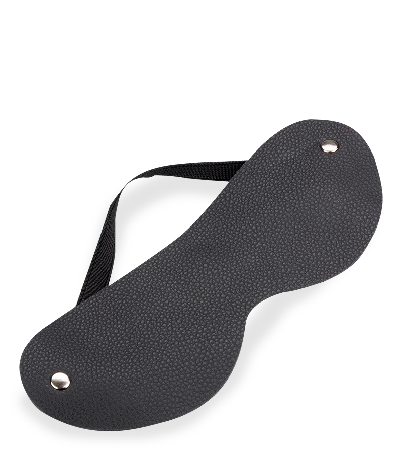 8-teiliges BDSM-Set aus Kunstleder mit Nieten