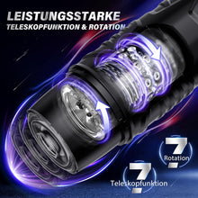 Laden Sie das Bild in den Galerie-Viewer, Masturbator Sexmaschine Maschinen &amp; Geräte Masturbieren für Männer mit 7 Modi Teleskopfunktion und Rotation, Sex Spielzeug für die Männer, Penis App-Steuerung LCD Display Masturbatoren