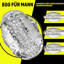 Laden Sie das Bild in den Galerie-Viewer, Masturbator Taschenmuschi Sex spielzeug für die Männer,Realistischer 3D Masturbation Erotik Manuelle Cup Masturbatoren Eichel Stimulation Pocket Pussy Blowjob Penis Sex Toyset für Man Solo