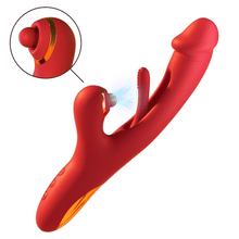 Laden Sie das Bild in den Galerie-Viewer, G-Pro2 Vibrator mit Flapping, Vibration und Klitorisklopfen