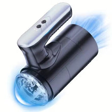 Laden Sie das Bild in den Galerie-Viewer, Elektrischer Masturbatoren Penis Trainer Blowjob mit 5 Teleskopmodi &amp; 5 Rotationsmodi