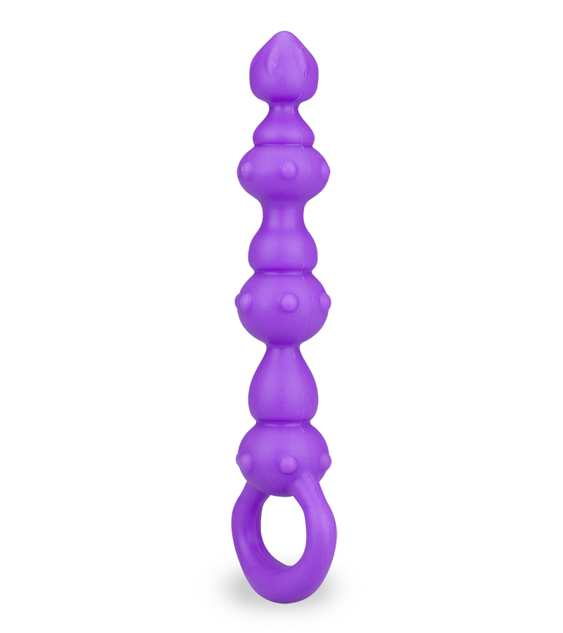 Anal-Perlenkette in Violett