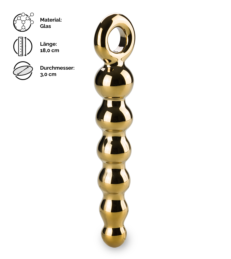 Analkette aus Glas Treasure