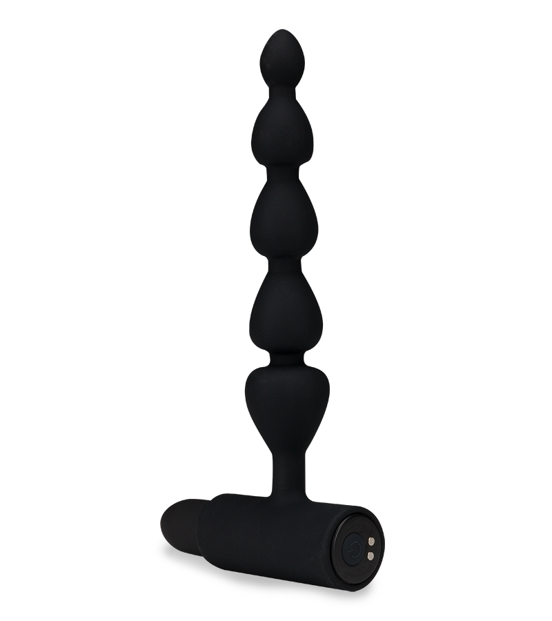 Analkette mit Vibration und 5 Kugeln Bead