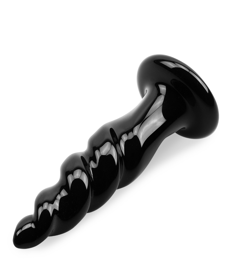 Analplug aus Glas Unicorn