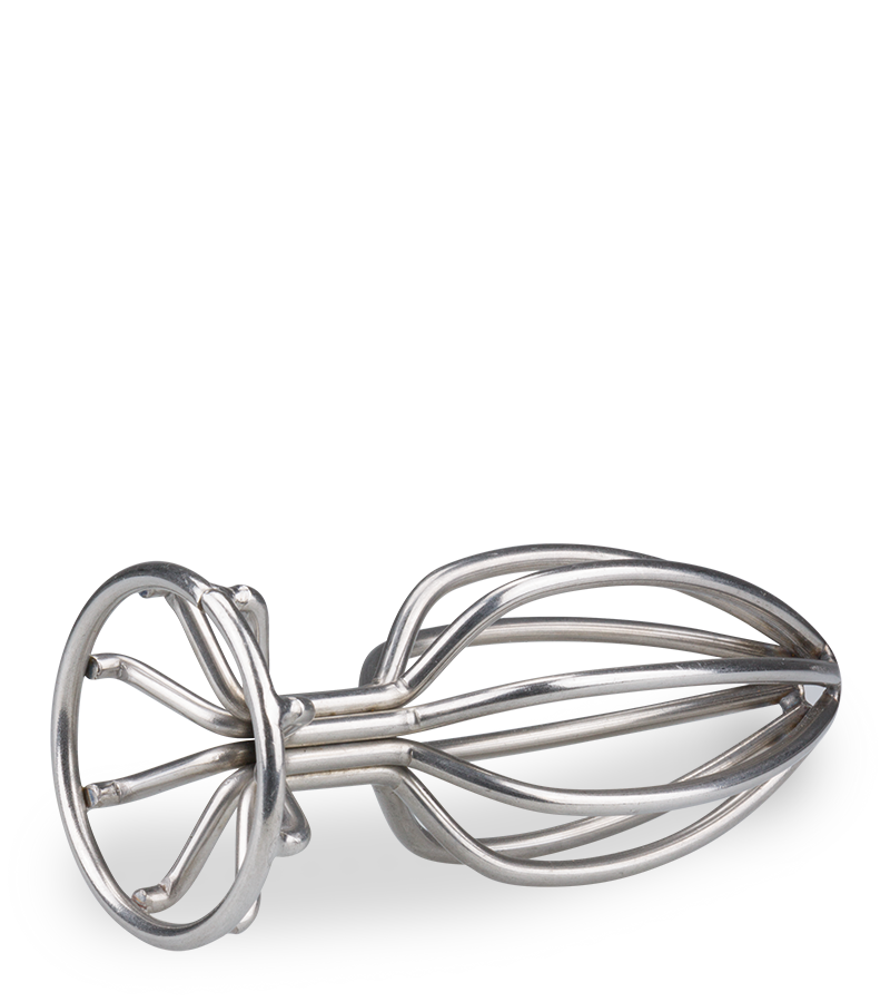 Analplug aus Metall Prison