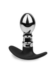 Laden Sie das Bild in den Galerie-Viewer, Analplug aus Stahl und Silikon Smash