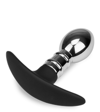 Laden Sie das Bild in den Galerie-Viewer, Analplug aus Stahl und Silikon Smash