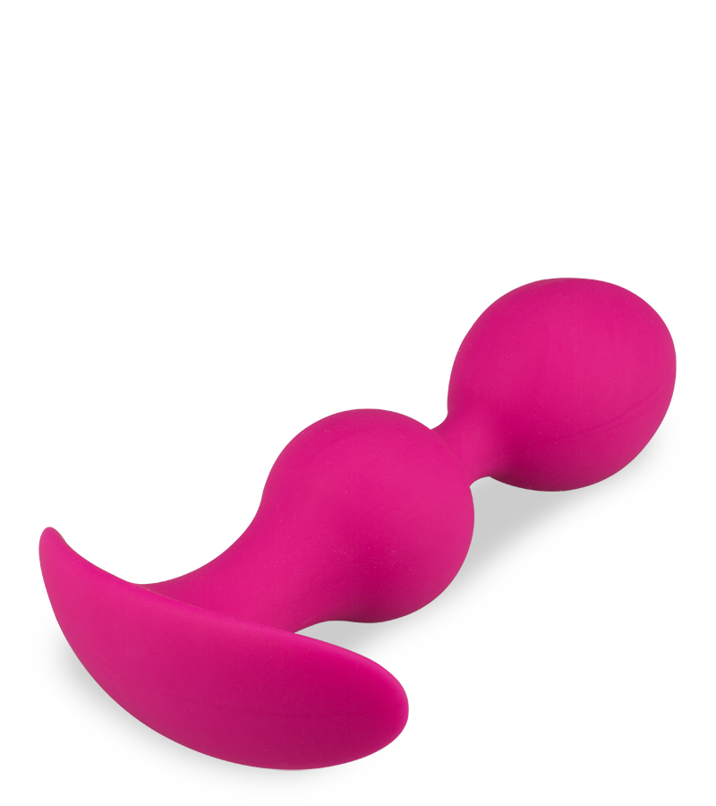 Analplug mit 2 Kugeln