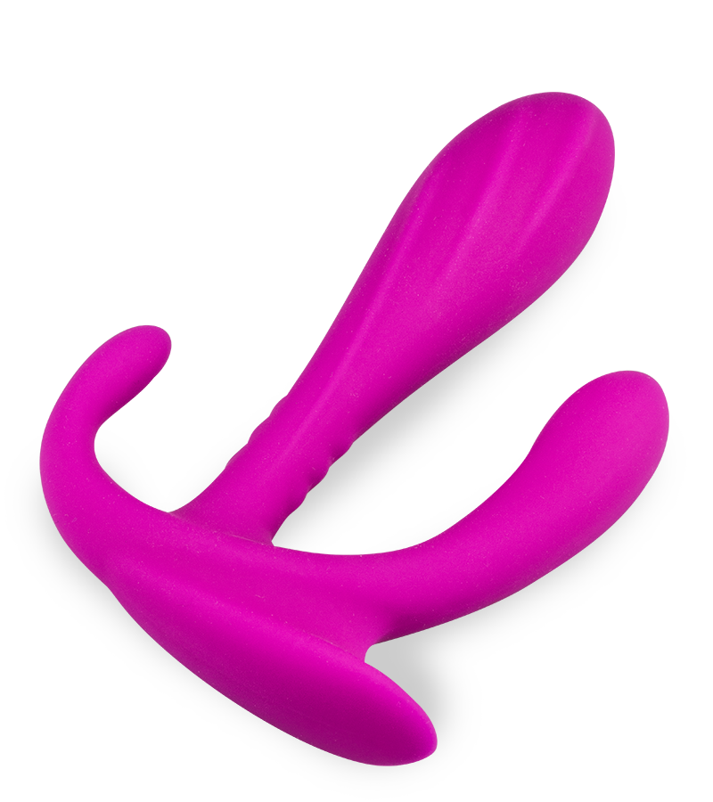 Analplug mit Dreifachstimulation