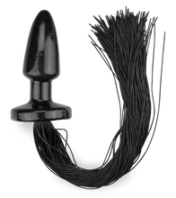 Laden Sie das Bild in den Galerie-Viewer, Analplug mit Riemen aus Silikon