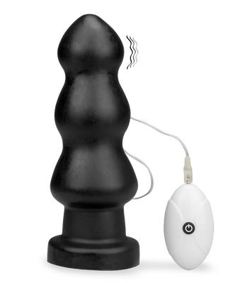 Analplug mit Saugnapf und Vibration Tumultuous