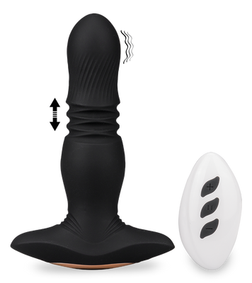 Analplug mit Stoßfunktion Heïker