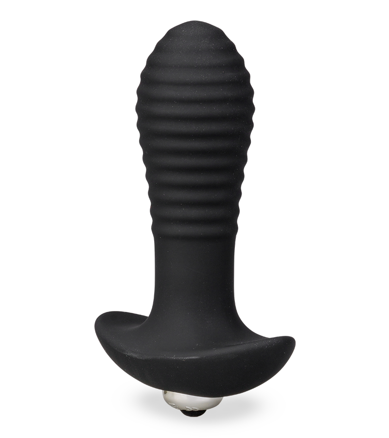 Analplug mit Vibration Spiral