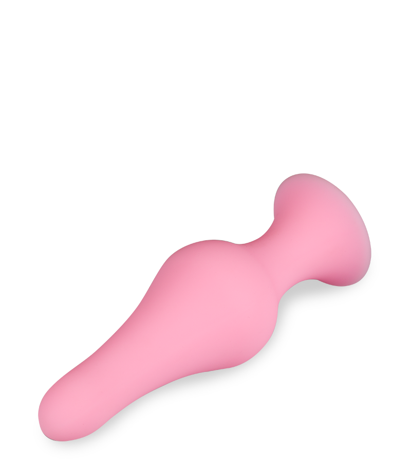 Analstöpsel mit Saugfuß Flame