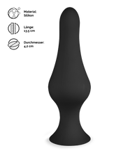 Laden Sie das Bild in den Galerie-Viewer, Analstöpsel mit Saugfuß Flame